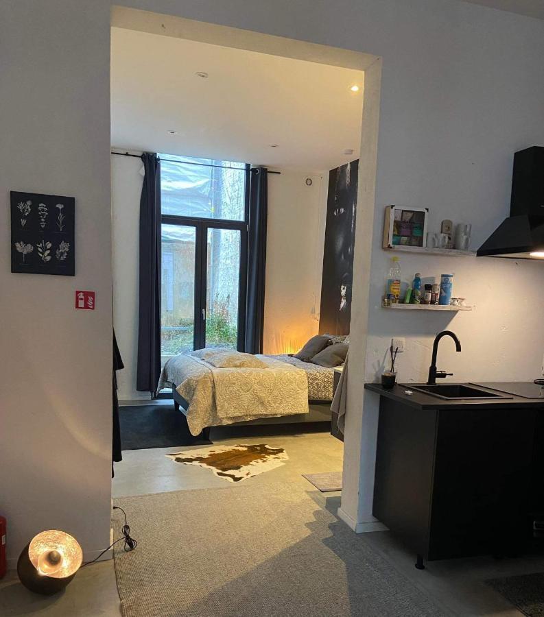 Garden Suite In City Center Antwerpen Bagian luar foto